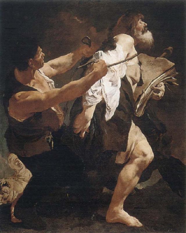 PIAZZETTA, Giovanni Battista Maryrdom of St.James the Great Germany oil painting art